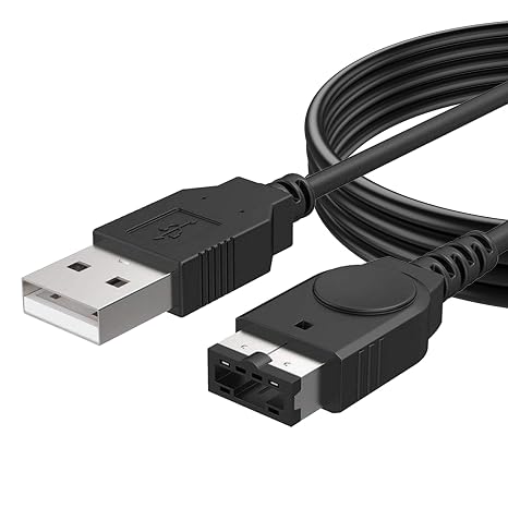 1PCS Charger Compatible with Gameboy Adcance SP 1.2M,Compatible with gameboy advance sp charger USB Charging Cable Lead for Nintendo Gameboy Advance SP (GBA SP) Nintendo DS Original Console (NDS)