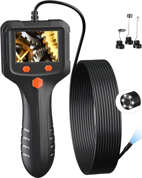 Daxiongmao Endoscope Camera with Light, 1080P HD Borescope