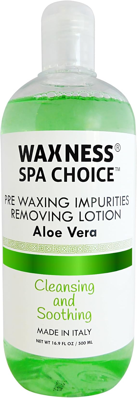 Waxness Spa Choice Pre Waxing Lotion Aloe Vera 16.9 fl oz / 500ml
