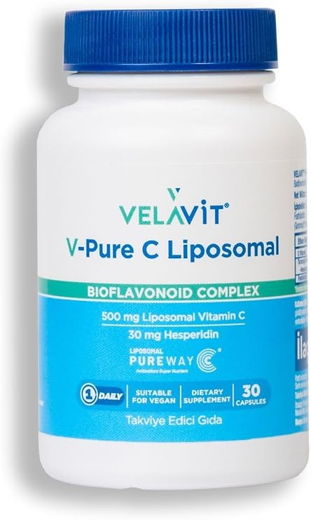 Velavit V-Pure C Liposomal Bioflavonoid Complex 30 Kapsül