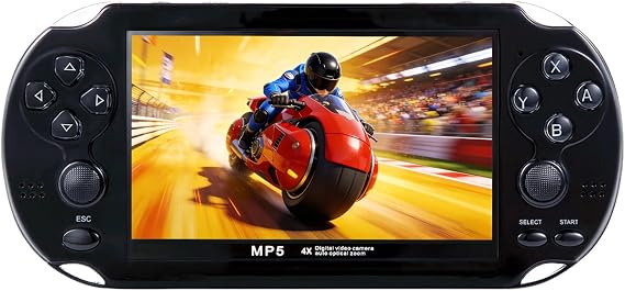 Handheld Retro Game Console, 4.3-inch HD Screen, Dual Joysticks, Built-in Classic Games, Portable Handheld, TV Output, Video Playback, Gaming Save Function, The Ideal Gift