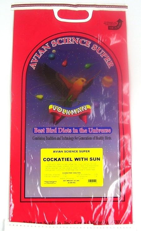 Volkman Cockatiel with Sunflower 20lb