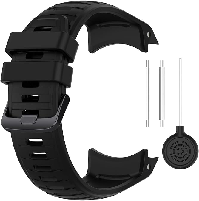 Strap Compatible with Garmin Instinct 2X/2X Solar/2X Tactical Soft Silicone Sports Watch Straps with Adapter Tools