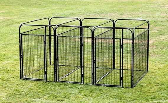 X3 K9 Kennel Store Multiple 4' X 6' Dog Kennel-Run Full Stalls
