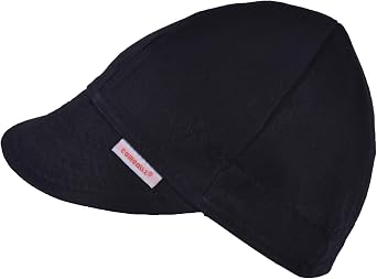 Comeaux Caps Reversible Welding Cap Solid Black 7 3/4