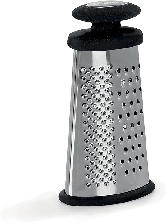 Barazzoni Grattugia Piccola Ovale My Utensyl Grater 3 facets, Stainless Steel