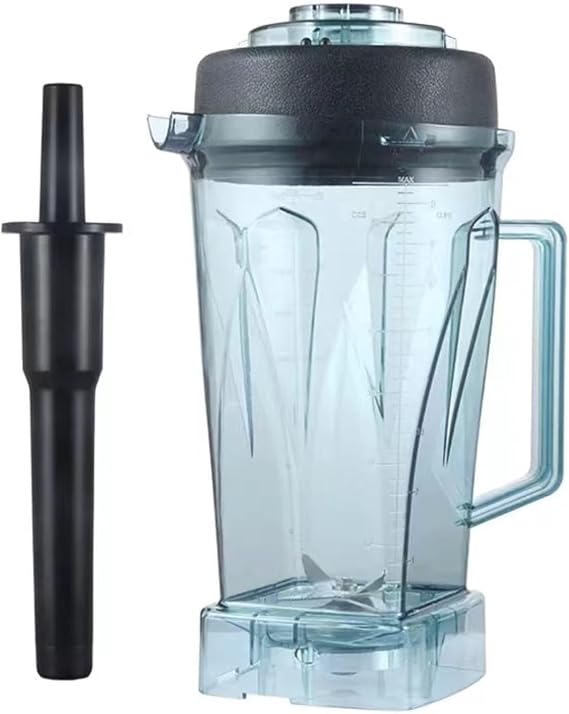 Blender Cup, With Blade Lid At The Bottom, Blender Bar, Compatible For TWK TM-767 800 JTC-767 800, Blender Juicer Container Tank Replacement