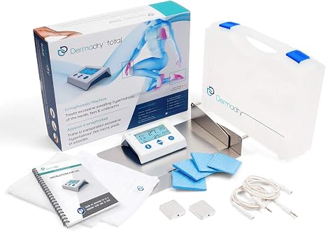 Dermadry Total Iontophoresis Device for the Treatment of Hyperhidrosis - Treatment of Excessive Sweating - An Effective and Cost-Effective Treatment for Hands Feet and Armpits