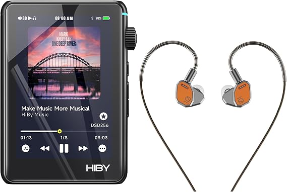 HiBy R3 II Hi Res Audio Player & HiBy Yacht10 IEM