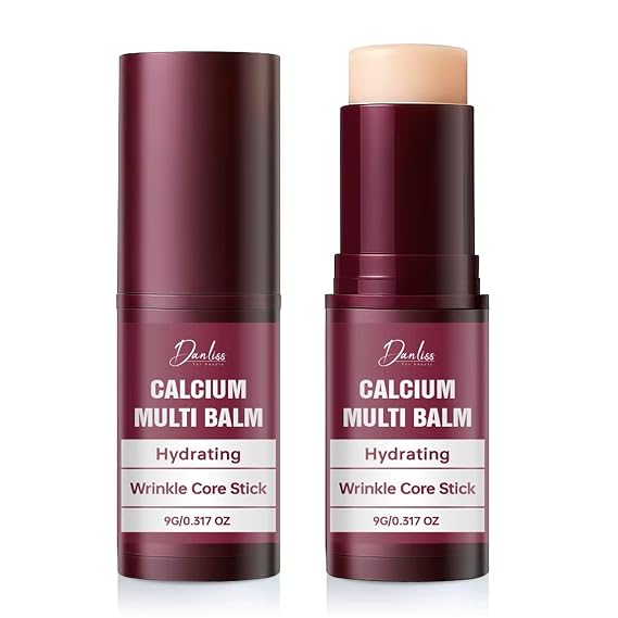 Calcium Multi Balm 2 PCS, Wrinkle Core Stick, Hydrating, Moisturizing Stick for Face, Eyes, Neck, 9g, 0.3 oz