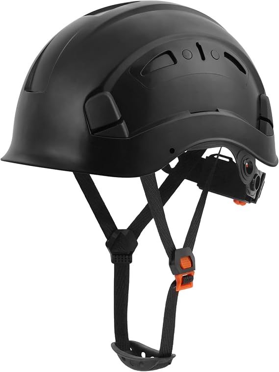 Hard Hat, Construction Safety Helmet, Hard Hat with Chin Strap, Cascos De Construccion, Hard Hats Construction OSHA Approved, Forestry Aborist Work Helmets for Men Women