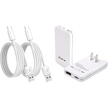 Car Carplay Cable for iPhone 16/15 (2-Pack 3.3FT) and Dual Flat Wall Charger 30W for USB Type-C & Type-A Devices, iPhone 16 15 14 13 12 Pro Max, iPad, Airpods, Samsung Galaxy and More