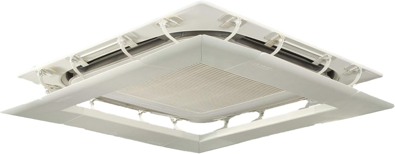 Diane Service AW2002101 Air Wing Ivory Main Body 6.3 x 19.7 inches 160 x 500 mm, Side Body 6.3 inches 160 mm Square 4 Sides