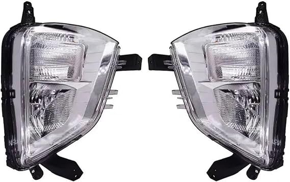 Headlight Cover For Mitsubishi For Eclipse For Cross 2017 2018 2019 Fog Light Front Bumper Headlight Turn Signal Marker Without Bulb Car Accessories Headlight Lens Cover(Only 1 Left)