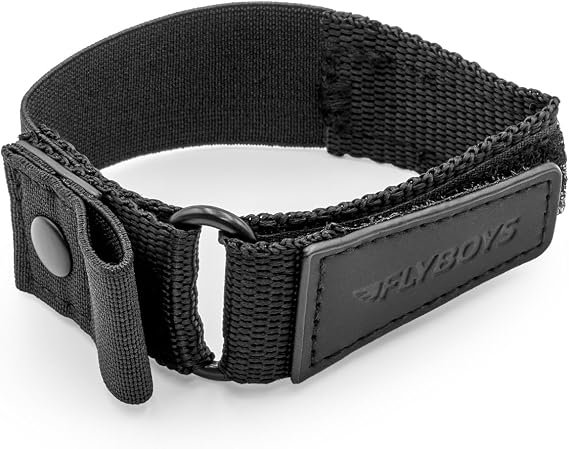 FLYBOYS - Deluxe Pen Loop - For Aviation Professionals - Secure & Adjustable - Ambidextrous Design - Versatile & Comfortable - Reduce FOD Risk | Ambidextrous Design, Adjustable Fit, Pivoting Pen Holder, And Fits Most Pens, Pencils, And Styluses