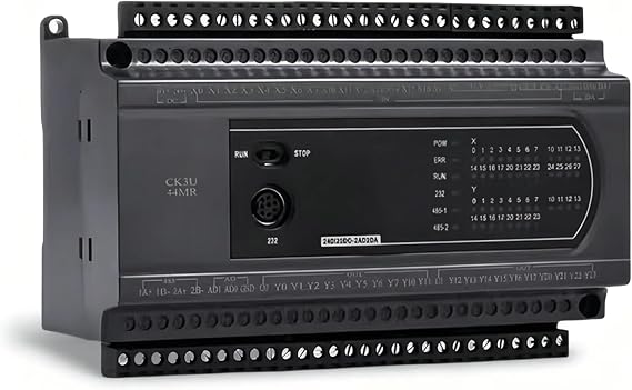 Fx3u Ck3u 44mr 44mt 24di 20do 2ad 2da Rs485 Rs232 (mt Y0y1 200k Y2-y5 50k) Rtc(44mr 0-20ma)