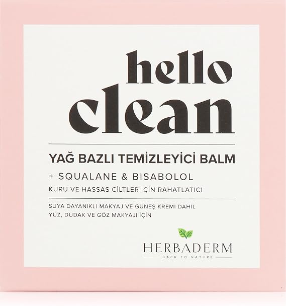 Herbaderm Hello Clean Oil Based Cleanser Balm Dry And Sensitive Skin (100 ml)