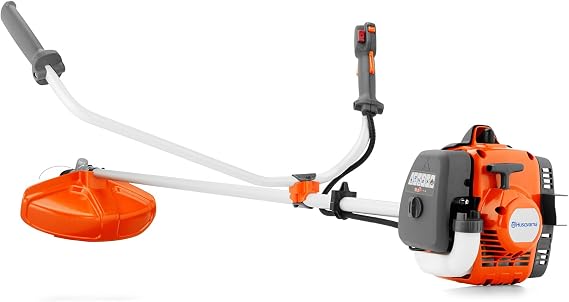 Husqvarna Brush Cutter 129 R, 967193301 | 27.6 cc two-stroke motor, includes trimmer head and grass cutting blade