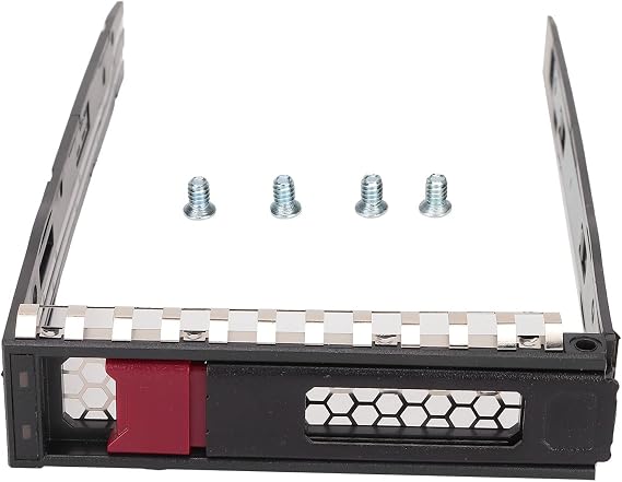 Tray 35in. for Apollo 4200 4510 1650 G9 G10, SAS Hard Drive Tray, Metal ABS Material Hard Drive Carrier with 4 Screws, Compatible with 35in. LFF SAS Hot Swap Hard Drives