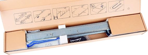 Dell PowerEdge R530, R730, R730, R540, R740, R740XD, R820, R830, R7415, R7425 2U Ready Rail Kit - H4X6X