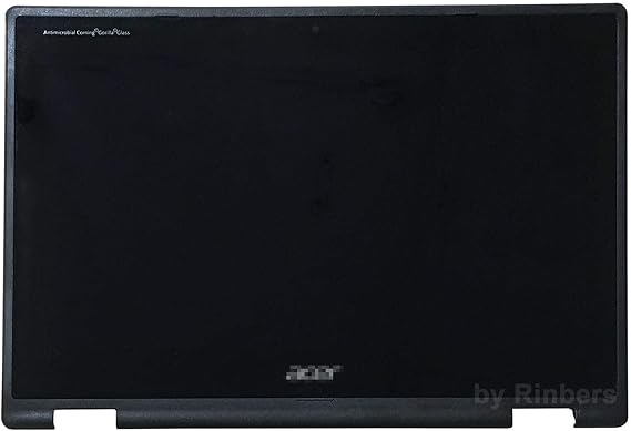 Partsatoz 11.6 inch HD 1366x768 IPS LED LCD Display Touch Screen Digitizer Assembly with Frame Bezel Replacement for Acer Chromebook 11 Spin 511 R752T R752TN Series 6M.H92N7.001 (NO EMR)