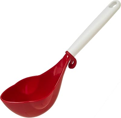 PROGRESSIVE INTERNATIONAL Canning Scoop, 1 EA, Red