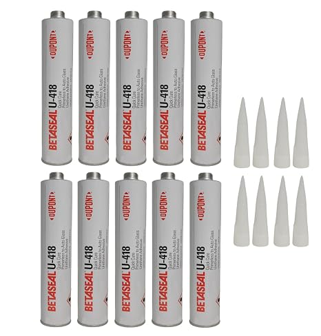 U-418 Auto Glass Urethane Adhesive - Primerless (10 Tubes) 310ml