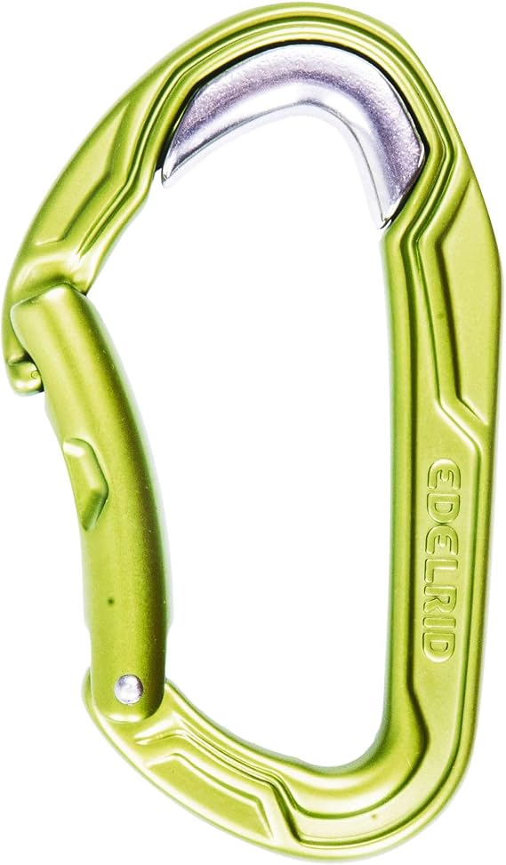 EDELRID Bulletproof Non-Locking Carabiner - Oasis Bent Gate