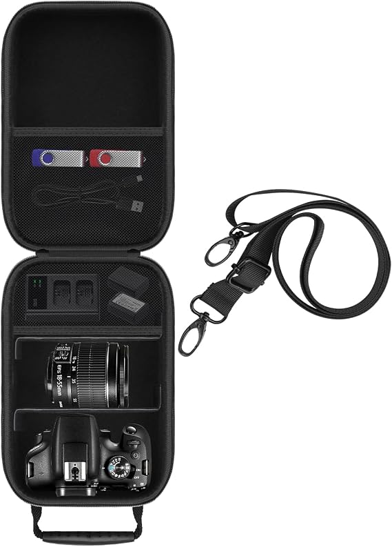 Case for Canon EOS Rebel T7/R50/R100/R6 Mark III/R5/R5 Mark II Camera Bag