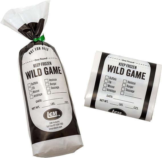 LEM 1 Ib Wild Game Poly Bag - 25 Count