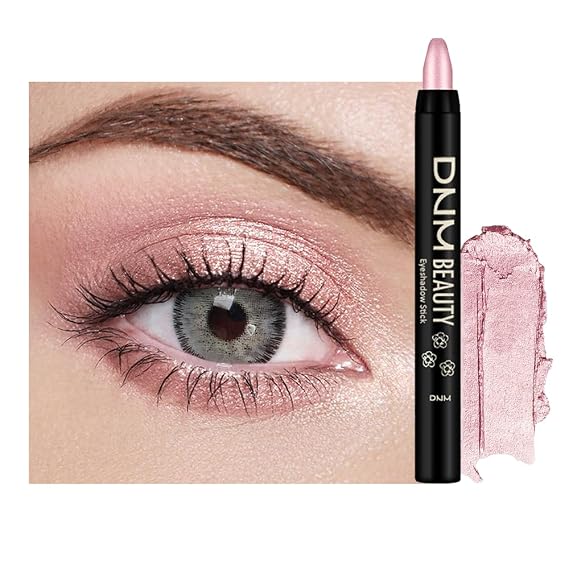 BINGBRUSH Cream Eyeshadow Stick for Women, Waterproof Long Lasting Eye Shadow, Smooth Blendable High Pigment Eyeshadow Crayon, Matte & Shimmer Eye Makeup, Easy Glide