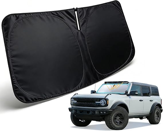 Custom Fit Windshield Sunshade for Ford Bronco 2021-2026