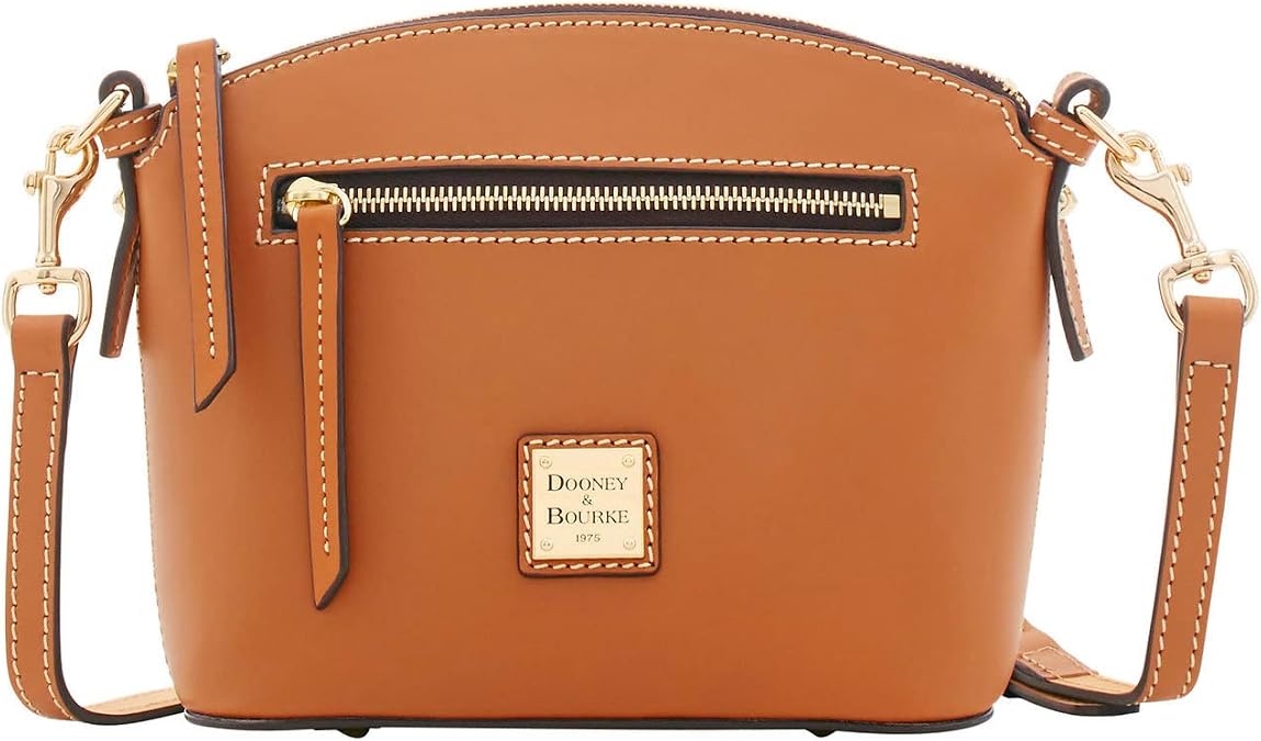 Dooney & Bourke Handbag, Beacon Domed Crossbody - Natural