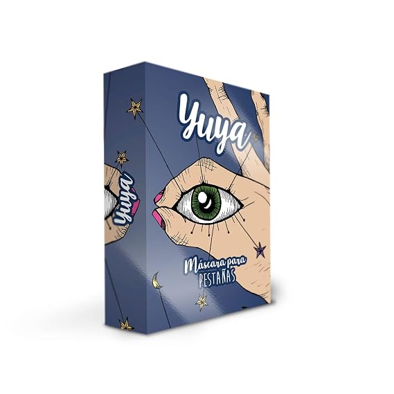 YuYa Cruelty-Free Mascara with Double Texture Applicator 10g - Intense & Beautiful Lashes with Long-Lasting Volume, Comfortable & Easy-to-Use Applicator