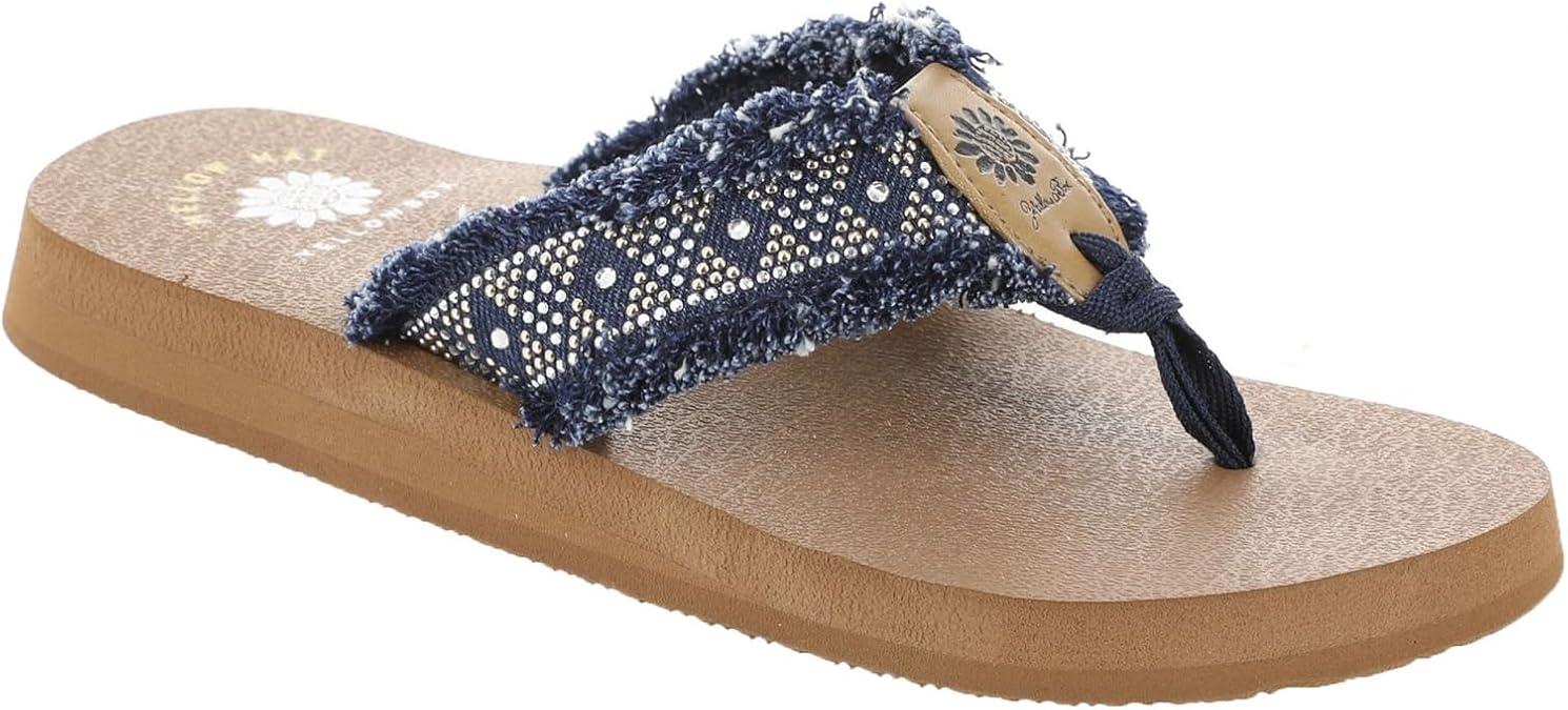 Flip Flop with Nigella Straps by Yellow Box
