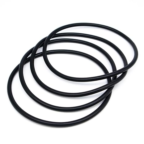 PPF310KIT O-Rings 466164, Replacement for Miller Little Giant Plastic Poultry Founts PPF3 PPF5 PPF7, Black Rubber Seals, 4 Pack