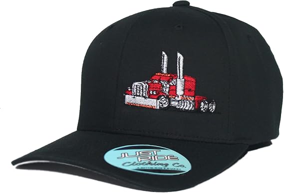 Trucker Truck Hat Big Rig Cap Flex Fit