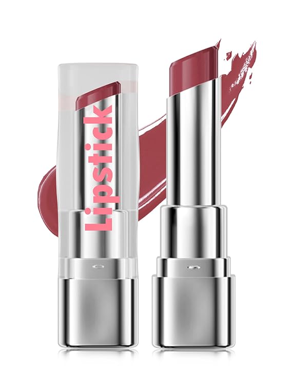 Reddish Brown Lipstick Tinted Lip Balm, 24H Moisturizing Lipstick for Women | Deep Hydrating Lipstick for All Skin, Long-Lasting Lip Crayon, Natural Nourishing Lip Balm Makeup, Skin Care for Dry Lips-05