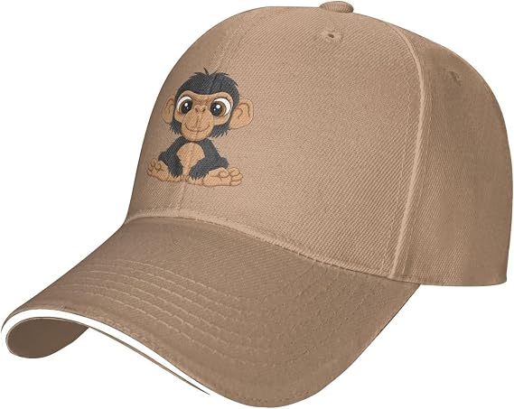 Naughty Monkey Baseball Cap Women Men Hats Adjustable Truck Driver Sun Hat Dad Baseball Caps