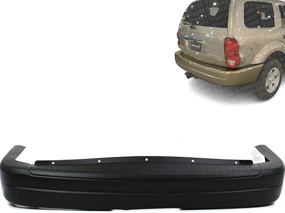 Rear Bumper Cover Compatible with Dodge Durango 2004-2006 | DIRECT REPLACEMENT | Primed | Plastic | 5JE57TZZAE | CH1100308
