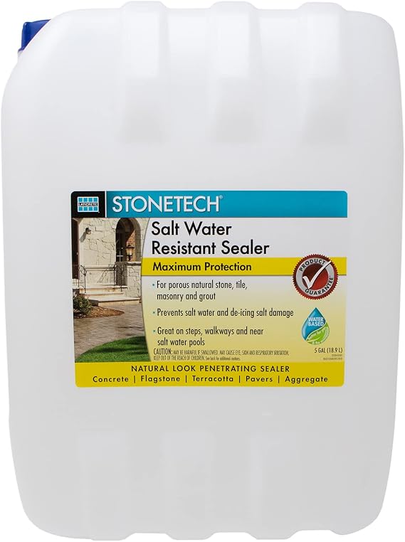 STONETECH Salt Water Resistant Sealer, 5 Gallon (18.9L)
