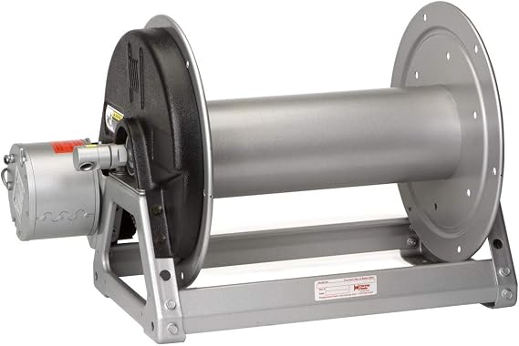 Hannay Reels E1526-17-18, Series 1500, 12V Electric Rewind Hose Reel, 1/2" x 300' Hose Capacity, 3000 PSI
