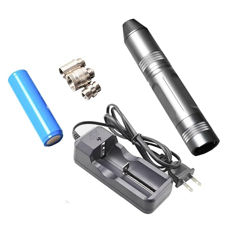 Handheld LED Endoscope Cold Light Source, High Brightness Industrial Borescope LED Lights, 10W with 3 Adaptors