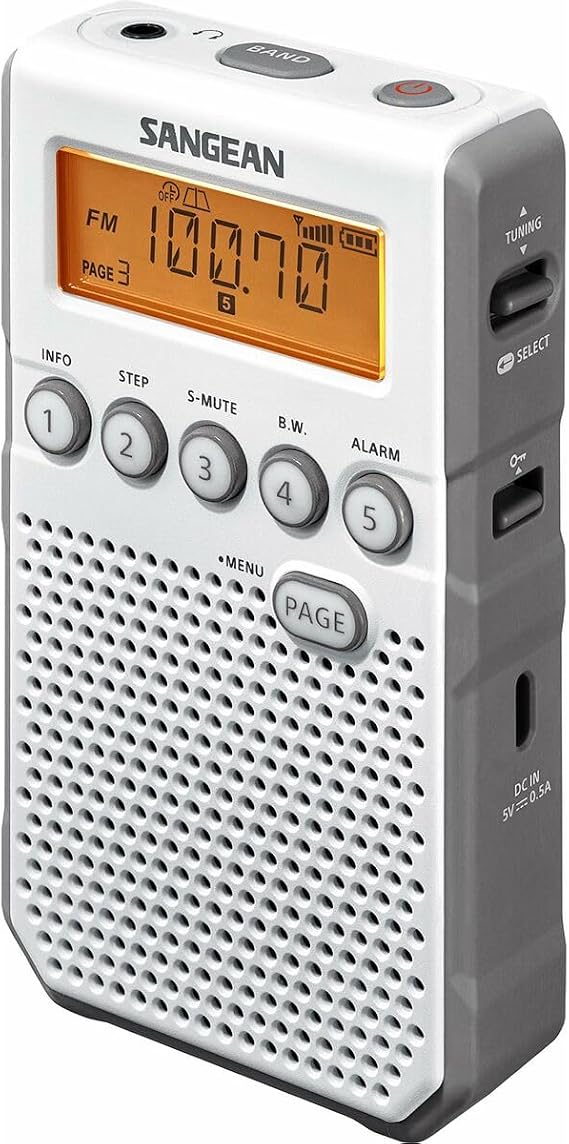 Sangean DT 800 Beyaz + BATT