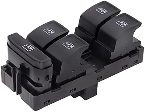 Power Window Control Switch, Driver Side, Push Button, Onecolor, Manual, For VW Golf MK7, Passat B8, Tiguan 5G0959857C, 5GG959857C