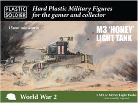 Plastic Soldier Company 15mm Stuart Honey WW2V15033
