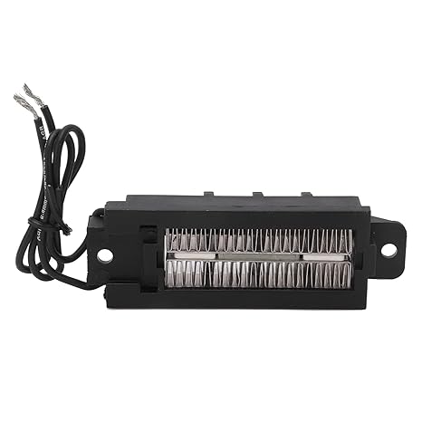 PTC Heating, 24V 100W Thermostatic Heating Temperature Nylon PTC Electric Air Heater with Holder Bracket