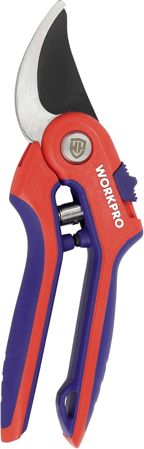 WORKPRO WP332009 Professional Vineyard Garden Branch Pruning Shears