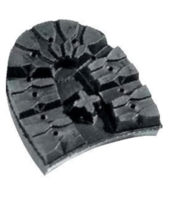 Vibram#100 Montagna Rubber Lug Heel Black Shoe Repair (Size 14) - 1 Pair by Vibram