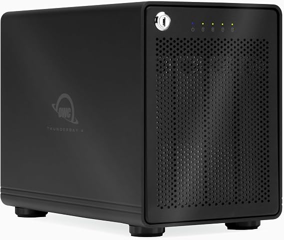 OWC ThunderBay 4 Thunderbolt 40Gb/s Four-Bay SATA Enclosure w/ SoftRAID